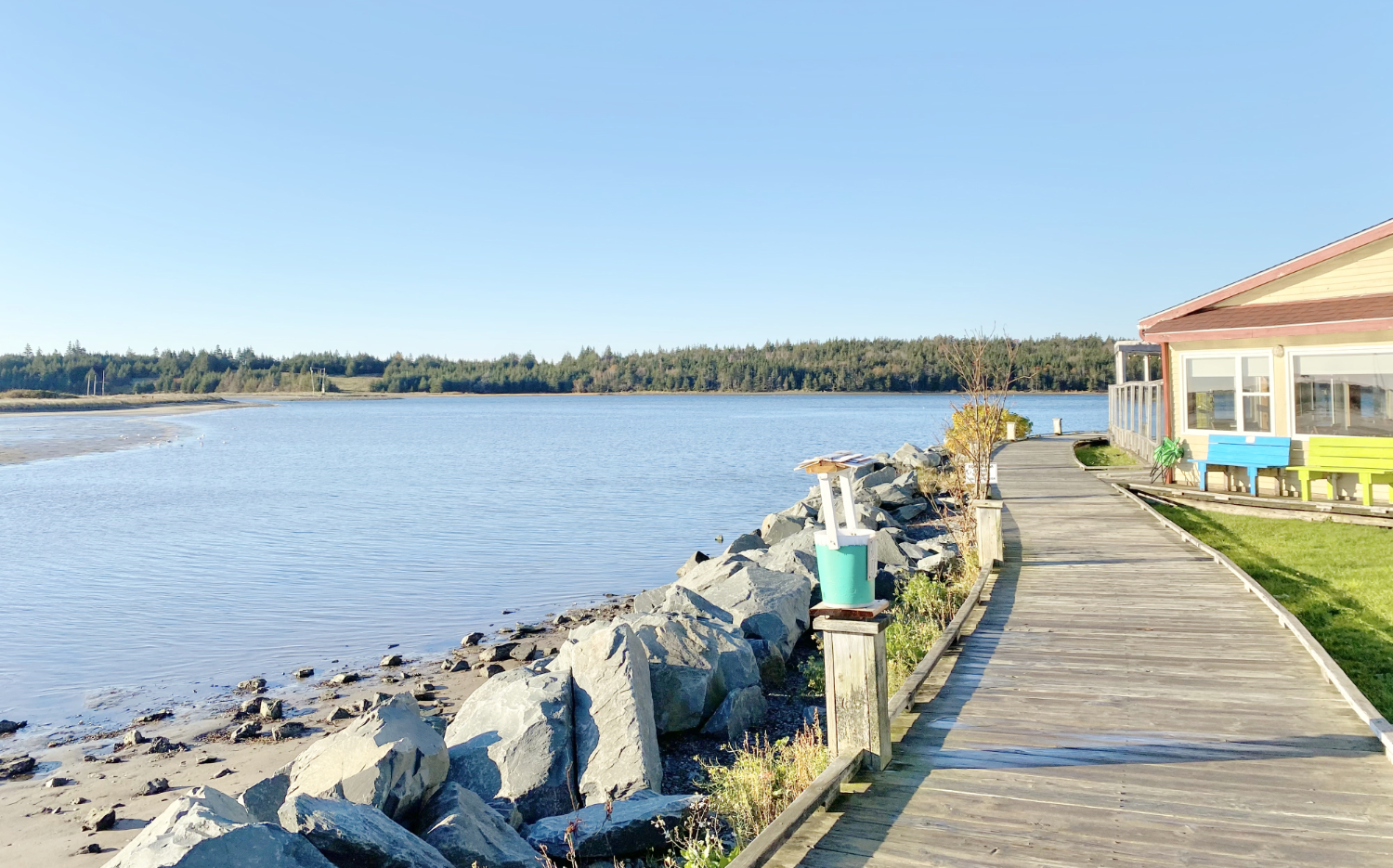 Eastern Passage boardwalk Halifax NS